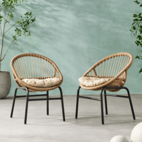 EDGAR CHAIR SET OF 2