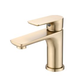 Single Handle Lavatory Basin Sink Faucet (Color: as Pic)